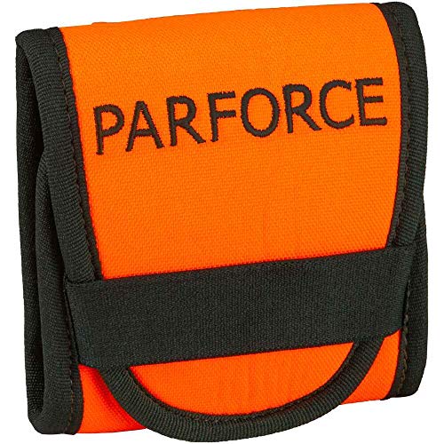 PARFORCE Patronenetui für 9 Kugelpatronen Signalorange Gürtel Patronenetui von Parforce