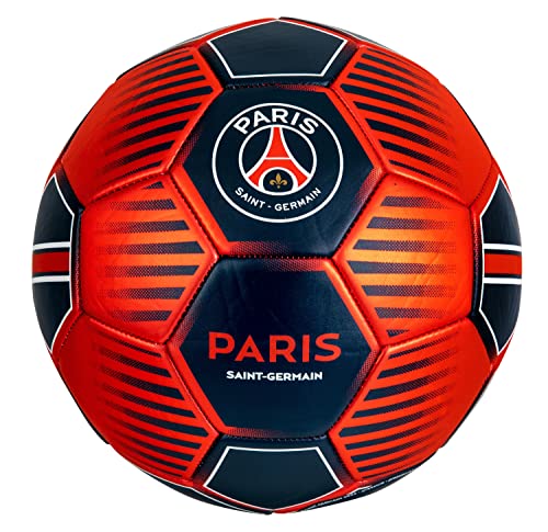PARIS SAINT-GERMAIN Fußball PSG – Offizielle Kollektion, Größe 5, Rot von PARIS SAINT-GERMAIN