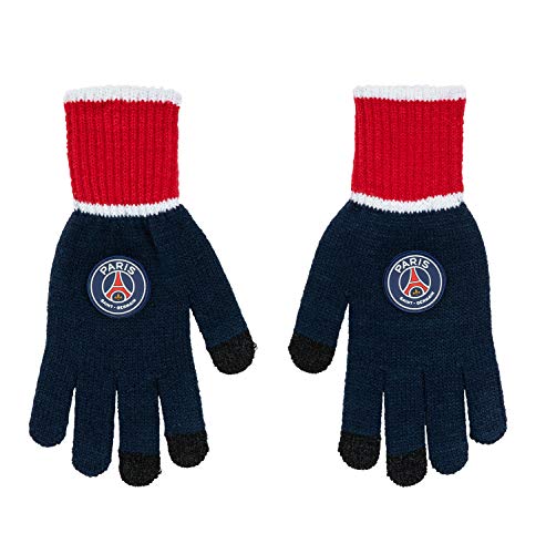 Handschuhe PSG – offizielle Kollektion PARIS SAINT GERMAIN – Größe Erwachsene Herren Large / X-Large blau von PARIS SAINT-GERMAIN