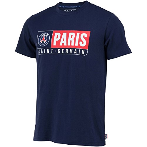 Paris Saint-Germain T-Shirt mit Motiv, offizielle Kollektion, Kindergröße, für Jungen 10 Jahre blau von PARIS SAINT-GERMAIN