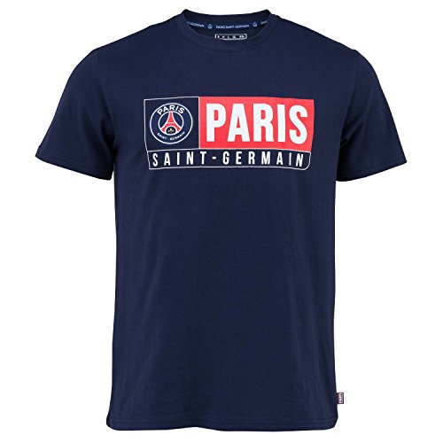 T-Shirt PSG - offizielle Kollektion PARIS SAINT-GERMAIN - Erwachsenengröße Herren M blau von PARIS SAINT-GERMAIN