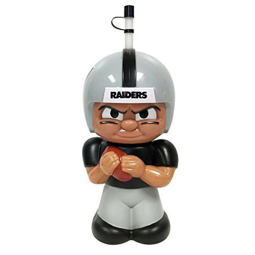 Party Animal NFL Las Vegas Raiders Big Sip 3D Wasserflasche, 473 ml von PARTY ANIMAL