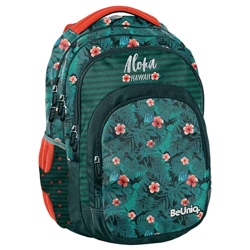 PASO BU22OR-2706, Schulrucksack BeUniq ORANGE, Multicolor von PASO