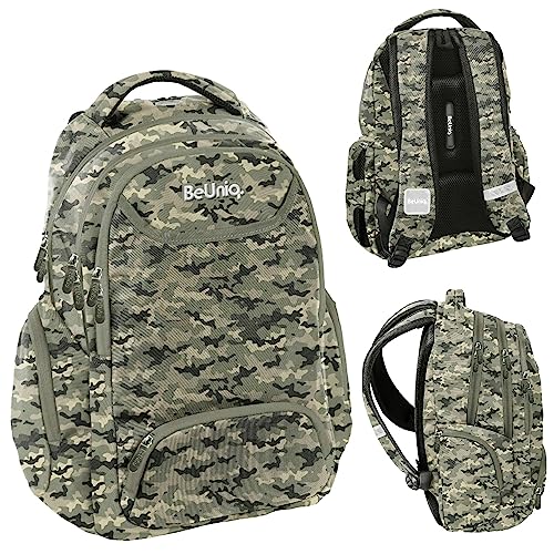 PASO BU23JG-2908, Schulrucksack Moro BeUniq, Multicolor von PASO