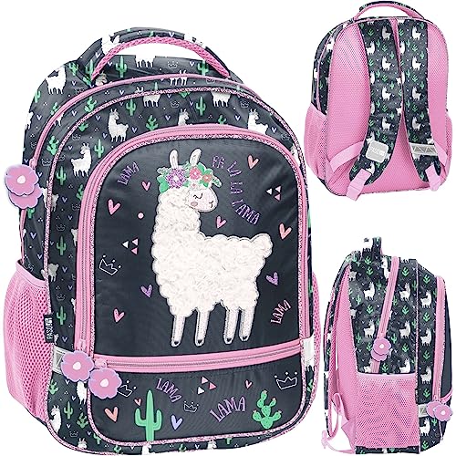 PASO Lama Backpack with One Compartment, pink von PASO