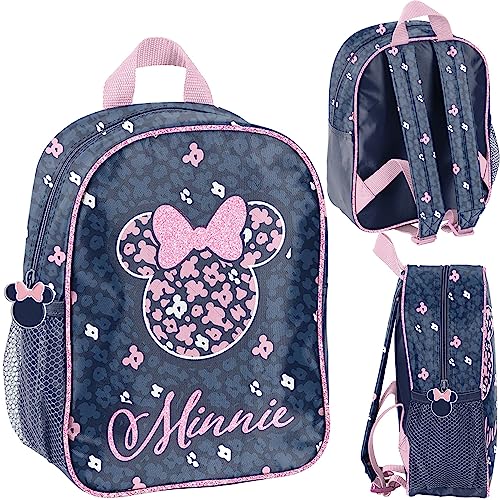 PASO Minnie Mouse Nursery Backpack, Navy and Pink, M, Navy blue and pink, M von PASO