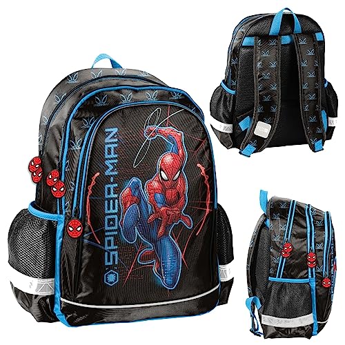 PASO Spiderman-Rucksack mit zwei Fächern von PASO