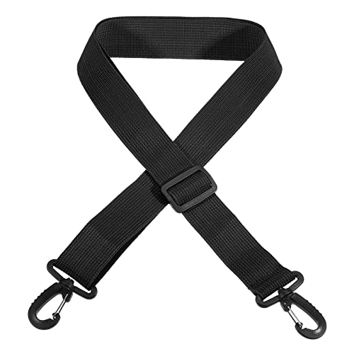 PATIKIL 1 Stück Skischuhe Tragegurt, 3.8cm x 162cm Skirucksack Skiträger Gurt Snowboard Schuhe Riemen Einstellbar Schultergurt Board Tragen Trageleine für Ski und Stöcke, Schwarz von PATIKIL