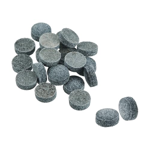 PATIKIL 9mm Pool Queue Spitzen, 30er Pack Billard Queue Spitzen Billard Queue Ersatzspitzen Billard Queue Spitzen Snooker Queue Spitzen, Grau von PATIKIL