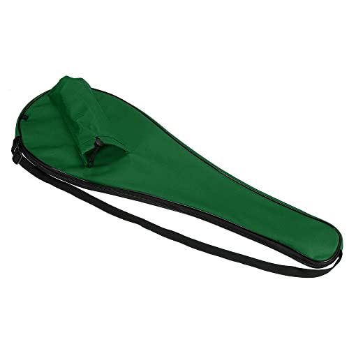 PATIKIL Badminton Schlägerabdeckung Leichte Gepolsterte Doppel Schlägertasche Tragetasche Grün von PATIKIL