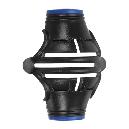 PATIKIL Golfball-Marker-Schablone 360 Grad Triple Track Golfball-Ausrichtungsmarkierungswerkzeug Linienzeichnungsmarker für Männer Frauen, Schwarz/Blau von PATIKIL