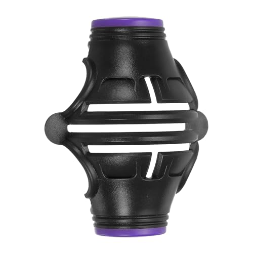 PATIKIL Golfball-Marker-Schablone 360 Grad Triple Track Golfball-Ausrichtungsmarkierungswerkzeug Linienzeichnungsmarker für Männer Frauen, Schwarz/Lila von PATIKIL