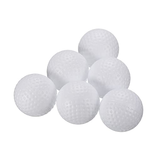 PATIKIL Golftrainingsbälle 40Pack Plastik 41mm Hohlflug Golfbälle Training Übungsgolfbälle Golf Übungsball für Halle Schwungübungen Weiß von PATIKIL