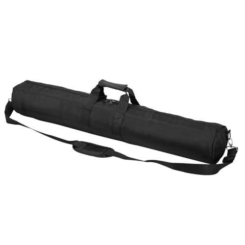 PATIKIL Stativ Tragetasche, 80 x 13 cm Nylon Gepolsterte Stativtasche mit verstellbaren Schultergurten und Griffen für Lichtständer, Schirme,Mikrofonständer, Lautsprecherständer, Schwarz von PATIKIL