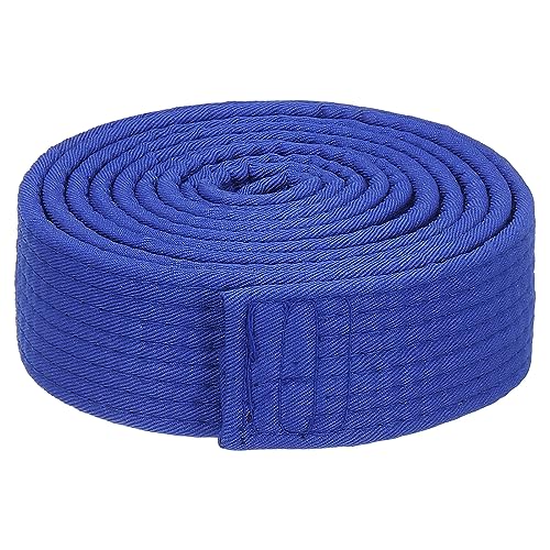 PATIKIL Taekwondo Farbe Rangliste Gürtel 1.5" x6.5Ft 2.0m Polyester Kampfsport Judo Karate Gürtel für Lehrpraxis Blau von PATIKIL