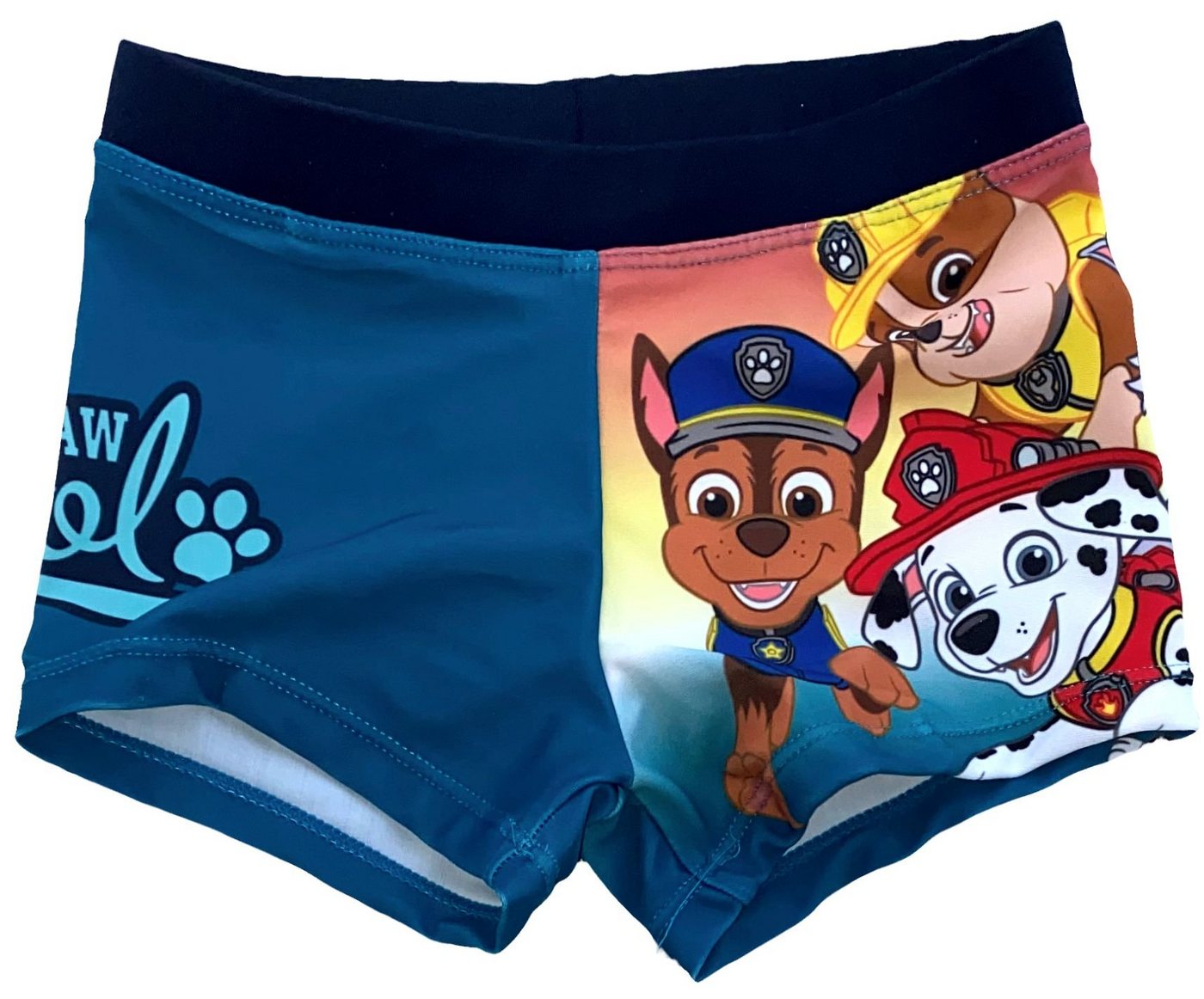 PAW PATROL Badehose Paw Patrol oder Cars Badehose Schwimm Boxer Jungen Schwimmhose Gr. 98/104 110/116 122/128 von PAW PATROL