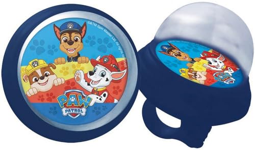 TataWay - Paw Patrol Fahrradklingel | Squeezy-Modell | Charakteristischer Klang | Einfach zu befestigen, hellblau, Einheitsgröße, Metall von PAW PATROL