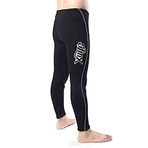 PAWHITS 3MM Unisex Neopren Thermal Diving Neoprenanzug Hose für Herren Damen Schnorcheln Scuba Surf Kanu Tauchen Hosen Neoprene Pants von PAWHITS