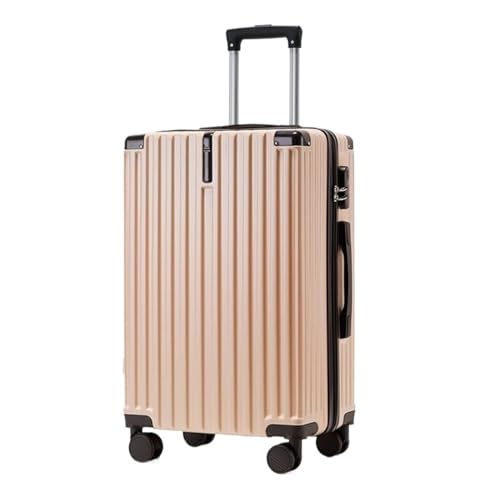 PBENO Handgepäck Koffer Handgepäck, Leichter, druckfester und langlebiger Koffer, Reisegepäck, Anti-Fall-Koffer Reisekoffer (Color : C, Size : 26in) von PBENO