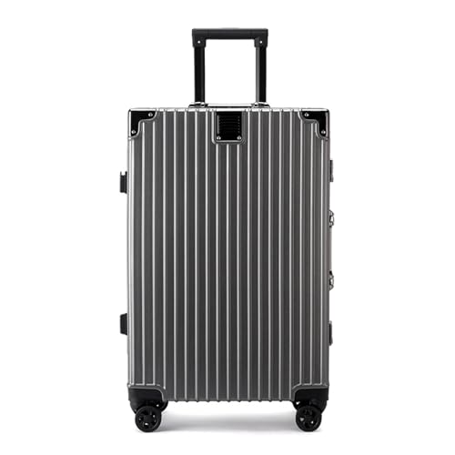 PBENO Handgepäck Koffer Handgepäckkoffer mit Rollen, Koffer mit großem Fassungsvermögen, robuster und verschleißfester Koffer, Business-Koffer Reisekoffer (Color : C, Size : 22in) von PBENO