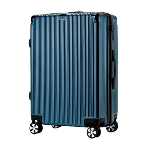 PBENO Handgepäck Koffer Koffer mit Rollen, Trolley-Koffer, Anti-Druck- und Anti-Fall-Reißverschluss-Koffer, verdicktes und langlebiges Handgepäck Reisekoffer (Color : C, Size : 26in) von PBENO