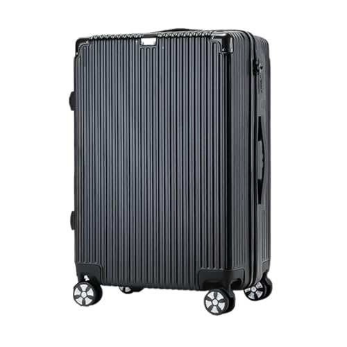 PBENO Handgepäck Koffer Koffer mit Rollen, Trolley-Koffer, Anti-Druck- und Anti-Fall-Reißverschluss-Koffer, verdicktes und langlebiges Handgepäck Reisekoffer (Color : D, Size : 20in) von PBENO
