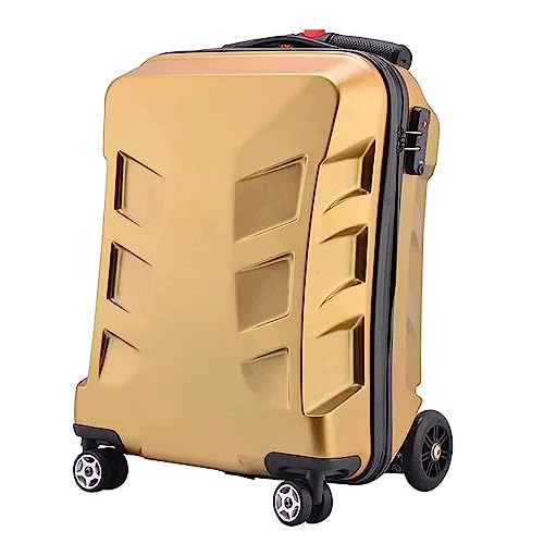 PDFFORWS Koffer Koffer mit Rädern 21 Zoll Handgepäck Kreativer PC-Roller Harter Koffer Wasserdichter, stoßdämpfender Studentengepäck von PDFFORWS