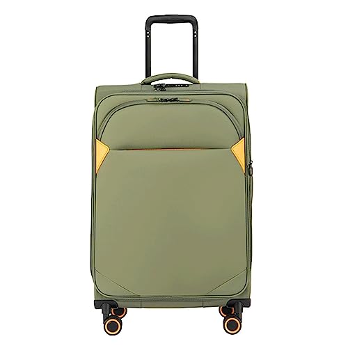 PDFFORWS Tragbarer Koffer, erweiterbare Koffer, großes Fassungsvermögen, wasserdichte Koffer mit Rollen, TSA-Zahlenschloss, Handgepäck von PDFFORWS
