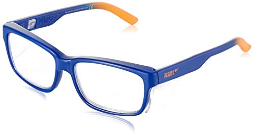 Pegaso Work and Fun Brille gegen impactó Objektiv mit Pre Sehstärke, mehrfarbig (Blau/Orange), +3.0, L von PEGASO