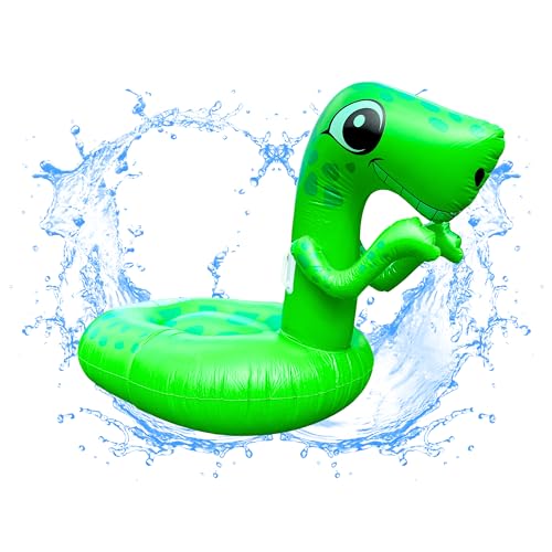 XXL Schwimmtier - Dino - Pool Tiere aufblasbar - Luftmatratze für Kinder - Pool Lufttiere - Badetier aufblasbar - Wassertiere aufblasbar - Schwimmtiere für den Strand von PEGSEN