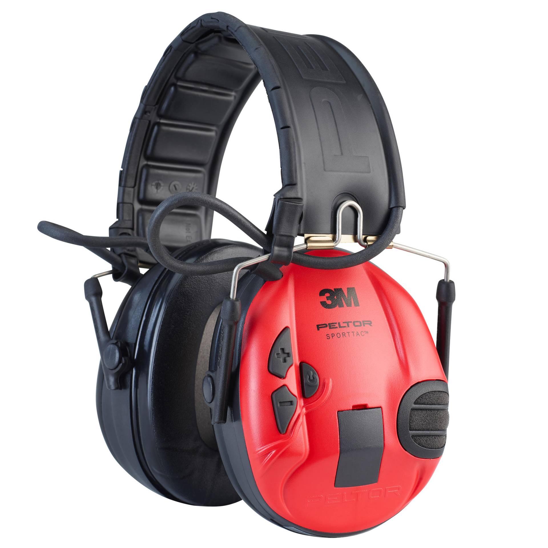 Gehörschutz elektronisch PELTOR SPORTTAC schwarz/rot von PELTOR