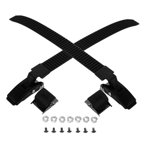 PEPLAYTAL 2 Sätze Ersatz Skateschnallen Gurte Schnellverschluss für Inline Skates Rollschuhe und Eislaufschuhe Austauschbare Skate Buckle Straps für Erwachsene Robuste Befestigung für von PEPLAYTAL