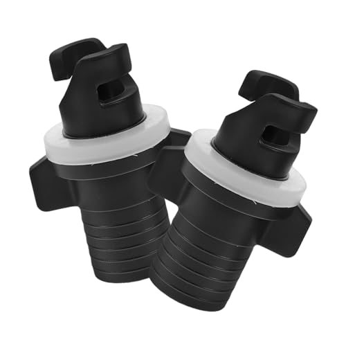 PEPLAYTAL 2 Stück Teiliges Ventiladapter Aufblasbare Boote Auslaufsicherer Schlauchboot sup pumpenadapter Kompatibel mit Kajak Paddle Board und Surfbrett Leichter Universeller von PEPLAYTAL