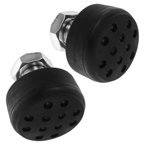 PEPLAYTAL 2 Stück Teiliges Verstellbare Gummi rollschuhbremse Zehenstopper für Zweireihiges Rollschuhe Stabiler Halt Effektive Geschwindigkeitskontrolle Langlebig von PEPLAYTAL