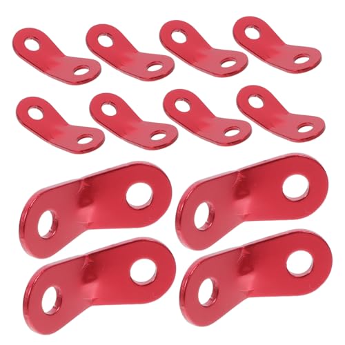 PEPLAYTAL 20 Stück Teiliges Zeltseilspanner aus Aluminiumlegierung rutschfeste Langlebige Seilspanner mit Doppelöhrchen Verstellbare Windseilhalter für Camping Zeltdach und von PEPLAYTAL