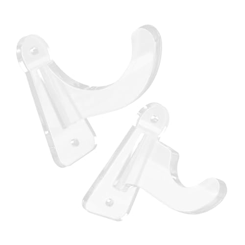 PEPLAYTAL Baseballschläger Wandhalterung Transparent Baseballschläger Ständer zur Wandmontage Bat Display Rack für Sport Fans und Sammler Robuster und Langlebiger Halter zur Praktischen von PEPLAYTAL