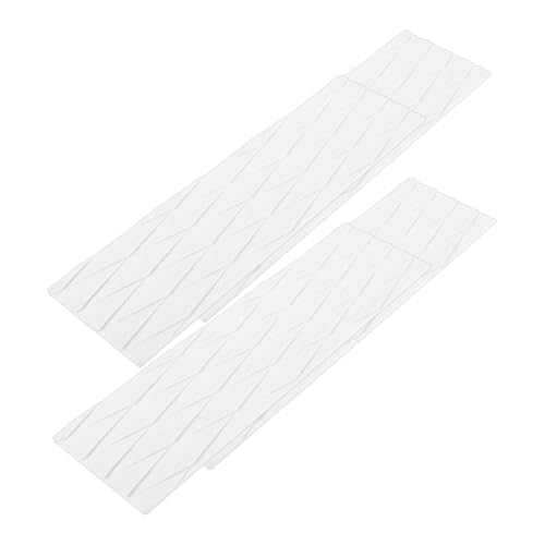PEPLAYTAL Eva Antirutsch Surfboard Pad Set mit Selbstklebender Rutschfester Oberfläche Wasserfeste Deck Grip Matte mit Geriffelter Struktur Langlebig und Installieren für Wassersport und von PEPLAYTAL
