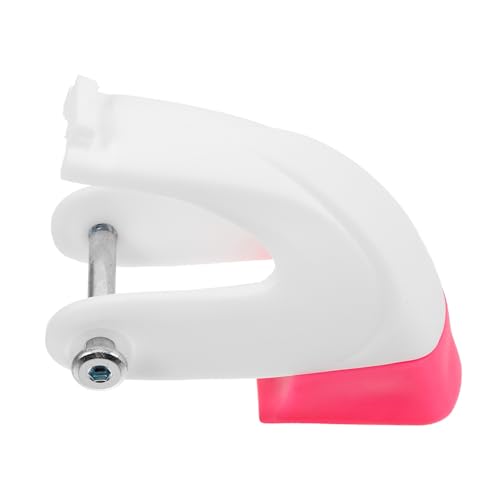 PEPLAYTAL Inline Skate Bremsblock Weißer Ersatzbremse Roller Skate Stopper für Leicht Installierbar Stabile Anti rutsch Bremsbelag Passend für Verschiedene Rollschuhe von PEPLAYTAL