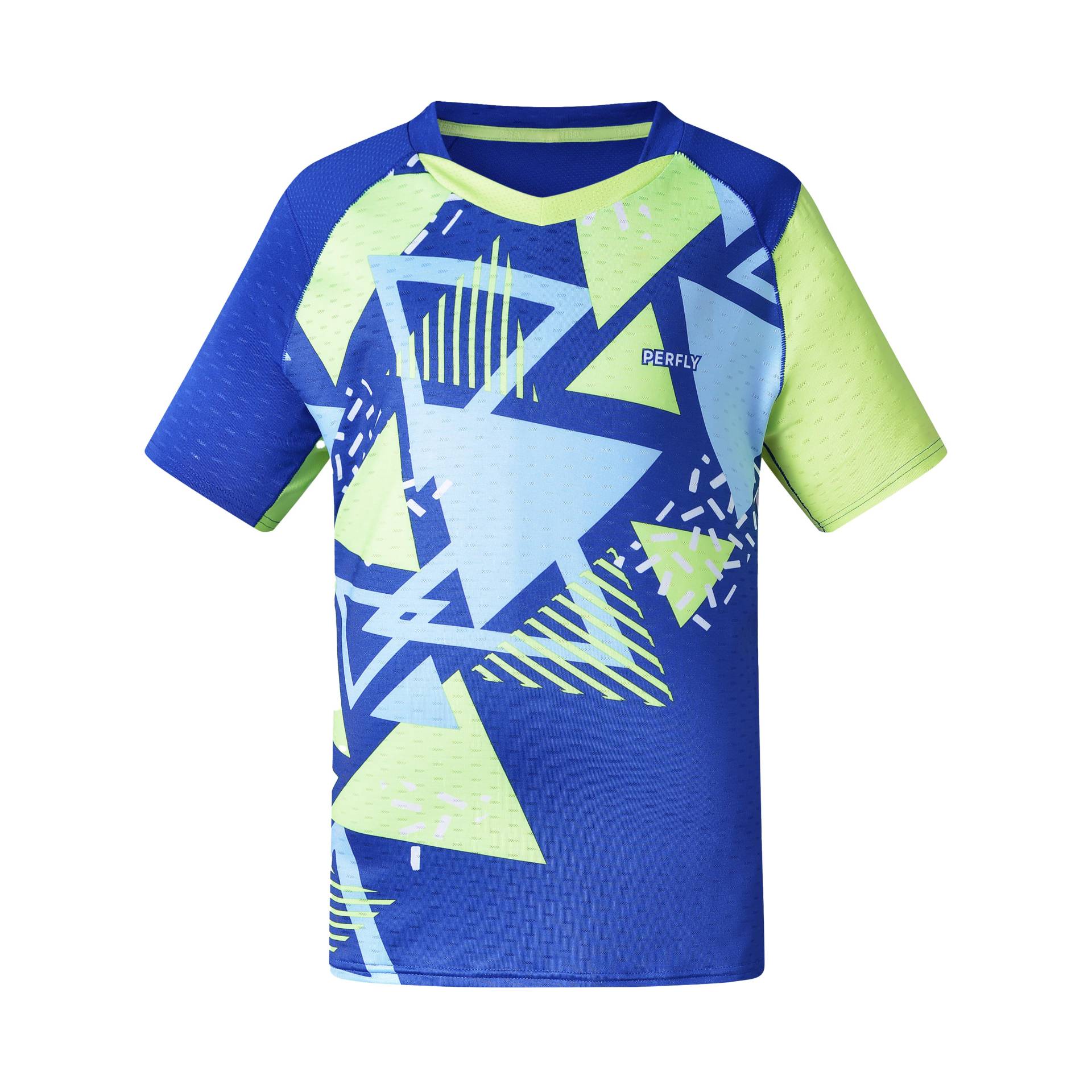 Badminton T-Shirt 560 Kinder hellblau von PERFLY