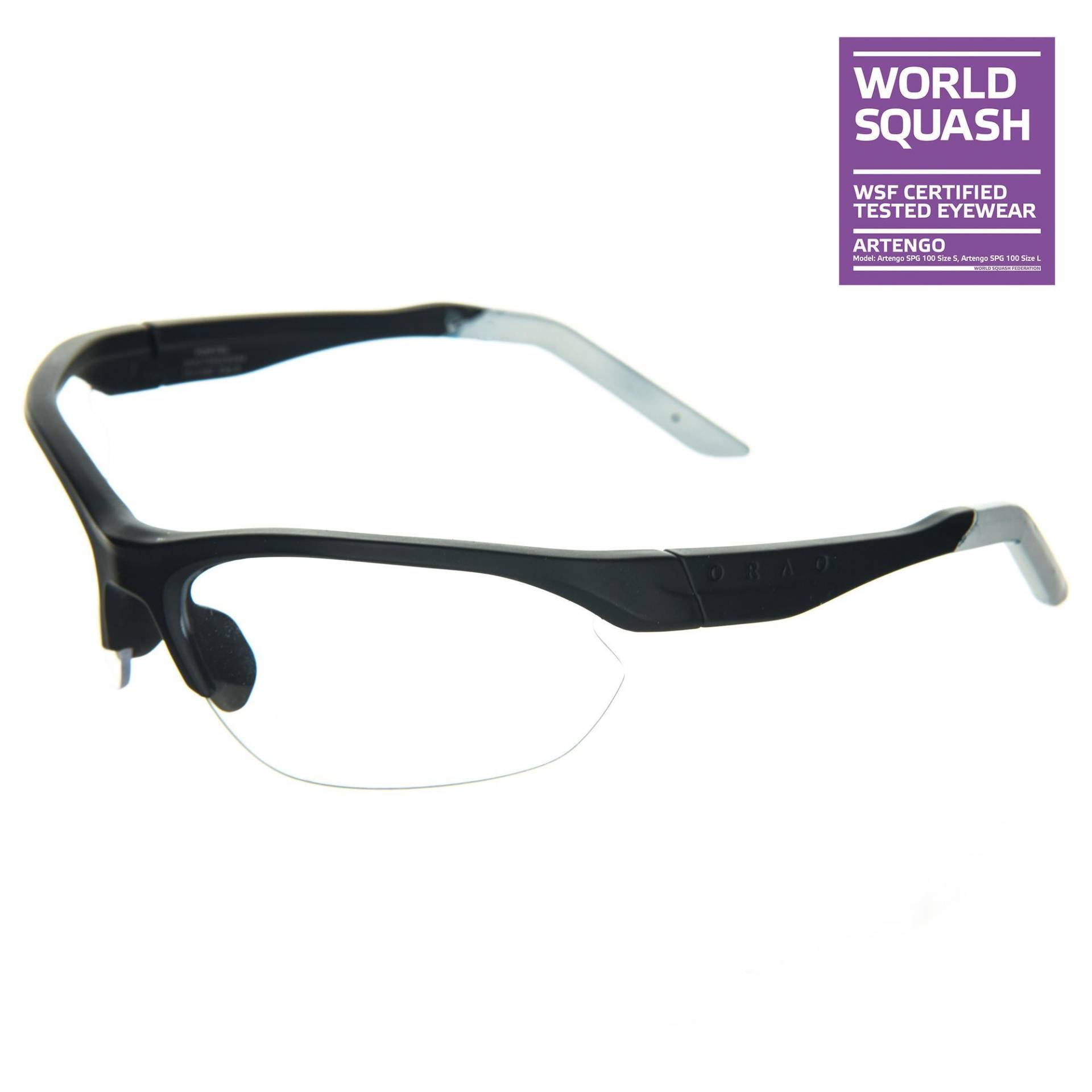 Squashbrille für großes Gesicht SPG 100 Größe L von PERFLY