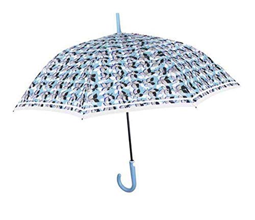 PERLETTI Erwachsene Unisex 26049 Regenschirm mit Blumenmuster, 102 cm, 3 Kohl, Farbig, 61 cm von PERLETTI