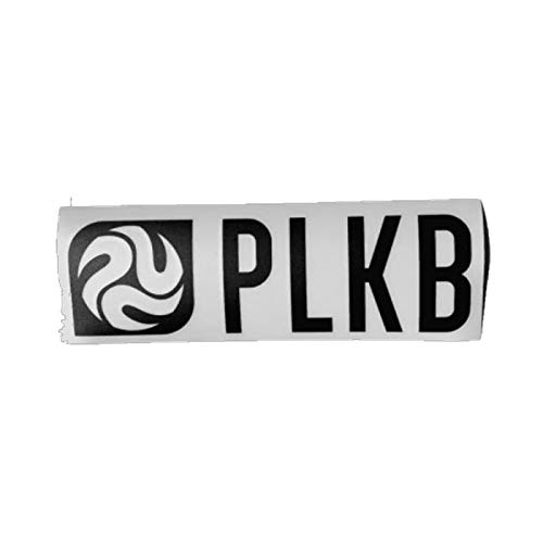 Petlynn Kiteboarding PLKB Sticker, 42 x 14 cm, Schwarz (Cut Tekst) von PETER LYNN KITEBOARDING