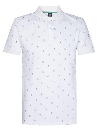 PETROL INDUSTRIES, Men Polo Short Sleeve, M-1050-POL921, Bright White, S von Petrol Industries