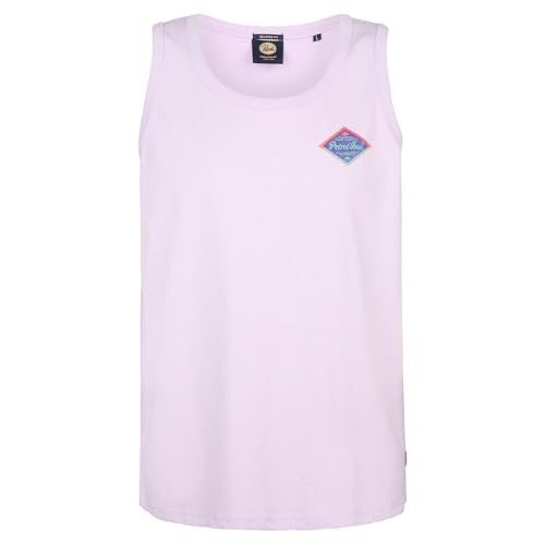 PETROL INDUSTRIES, Men Singlet R-Neck, M-1050-SLR753, Lilac Grey, L von Petrol Industries