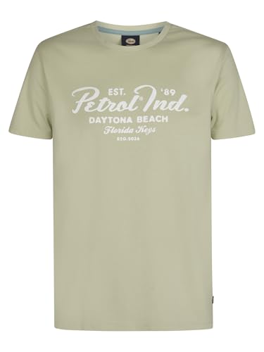 Petrol Industries - T-Shirt mit Aufdruck Tropicside Grün S von Petrol Industries