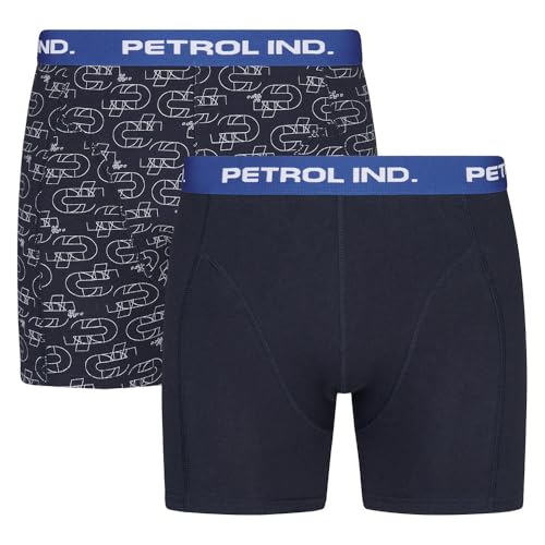 PETROL INDUSTRIES, Men Underwear Boxer 2-Pack, M-1050-BXR203, Navy Blue, XXL von Petrol Industries
