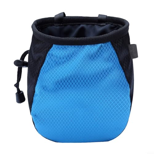 PETSTIBLE Hüftgurt Magnesium-Tasche, Outdoor-Sport, Hüftgurt, Magnesium-Tasche mit wasserdicht und rutschfest (blau) von PETSTIBLE