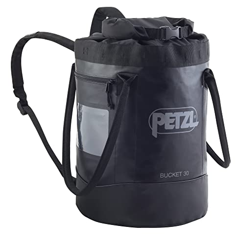 PETZL Bucket 30 Selbstversorgende Haltertasche, Schwarz, 30 liters von PETZL