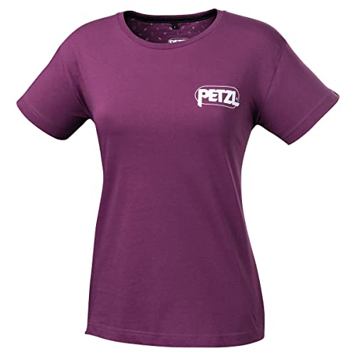 PETZL, Eve, T -Shirt, Violett, M, Frau von PETZL