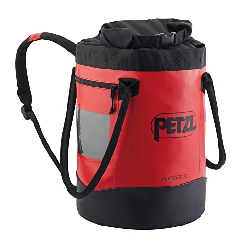 PETZL Bucket 30 Selbstversorgende Haltertasche, Rot, 30 liters von PETZL